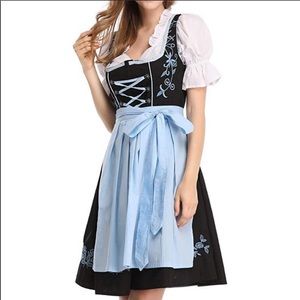 German Bavarian Dirndl Beer Dress